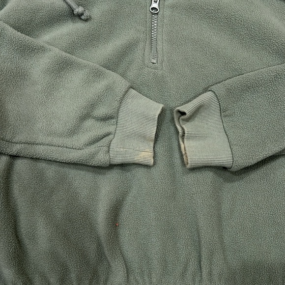 Pacsun Me to We green medium quarter zip sweatshirt - Picture 3 of 6